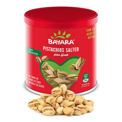 Bayara Snacks Pistachios Salted Can - 200 gm (Pack Of 1)