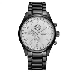 CURREN Men Watch Waterproof Japan Imported Movement Business Casual Luxury Watch Valentines Day Gifts for him 8046 - Black