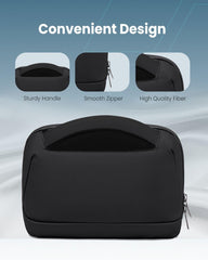 Moxedo Portable Tech Accessories Bag Travel Organizer for Electronic Accessories with 10,000 mAh Power Bank, 35W Travel GaN Adapter, Charging Travel Kit and 2 Charging Cable