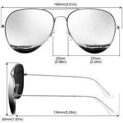 KANASTAL Polarized Sunglasses for Women and Men, Metal Frame Sun Glasses Retro Shades for Mens Driving Outdoor Military Style 100% UV400 Protection
