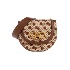 GUESS Women Fleet Mini Saddle CROSSBODY Handbag