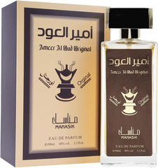Ameer Al Oud Original Long Lasting 100Ml Men Liquid Perfume , Floral, Aromatic & Sweet, Soothing Fragrance