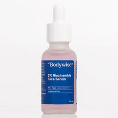 Be Bodywise 5% Niacinamide Face Serum (Beginner Friendly Formula) 30 ml | Sourced from Netherlands | With 0.1% Hyaluronic Acid, 0.5% Alpha Arbutin & Centella Water | For Dark Spots & Acne Marks