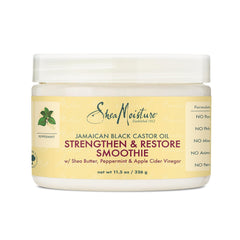 Shea Moisture Jamaican Black Castor Oil Strengthen & Restore Smoothie Cream for Unisex - 12 oz