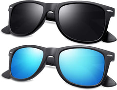 KANASTAL Polarized Sunglasses Men, Fashion Square Sun Glasses Women, Classic Shades for Womens, Driving Fishing Outdoor 100% UV400 Protection