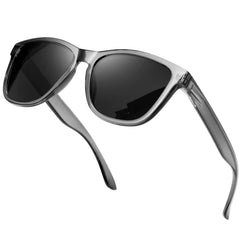 KANASTAL Polarized Sunglasses for Women, Classic Square Mens Sun Glasses, Lightweight Shades for Womens Outdoor 100% UV400 Protection Driving Fishing Golf Outdoor Activities