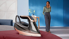Philips Azur 8000 Series Steam Iron - 3000W, 260 g Turbo Steam Boost, No Burns, 80 g Continuous Steam, Auto Shut-off - DST8041/86