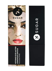 SUGAR Cosmetics Nothing Else Matter Longwear Lipstick - 16 Cloud Wine (Burgundy, Red Berry)