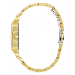 GUESS US Women's Gold-Tone Square Multifunction Watch