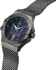 Maserati Potenza 42 mm Men's Watch, Grey, Quartz Movement - Metallic