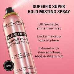 Makeup Revolution Superfix Misting Setting Spray 150 ml