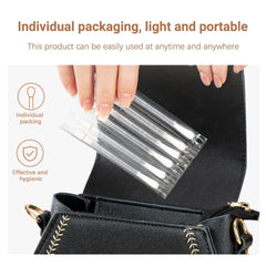 TERRIFI Cotton Makeup Remover Swabs Kit, Disposable 2 in 1 Cotton Swab Makeup Removing, Liquid-Filled Cotton Makeup Correctors Swab for Eye, Lip, Eyebrow, Eyelash Makeup Cleanser