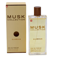 Musk Collection Glamour Eau natural Spray 100ML 3.4 f loz