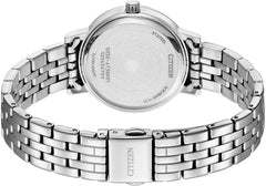 Citizen Lady EL3100-55W Stainless Steel 31mm Case Pink Dial Analog Quartz Watch