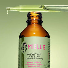 Mielle Organics Rosemary Mint Scalp Hair Strengthening Oil Infused Biotin