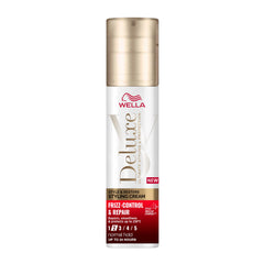 Wella Deluxe Frizz Control & Repair Styling Cream - Treats, Smoothes & Protects Hair up to 230°C - 100ml