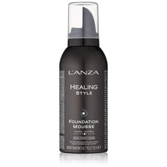 L'ANZA Healing Style Foundation Mousse with Medium Hold Effect, Refreshes and Moisturises Hair and Scalp, With Advanced Control Technology, Non-drying Formula, and Natural Ingredients (5 Fl Oz)