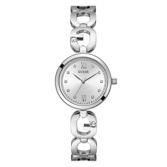 Guess Women's Watch Empower GW0759L1 Stainless Steel, silver, Bracelet