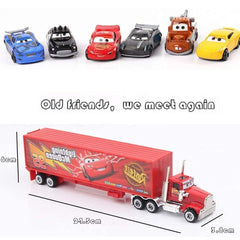 Mumoo Bear 7 Pieces Cars Toy Set Deluxe Cars Toy Set Gift For Kids Birthday Gift Idea