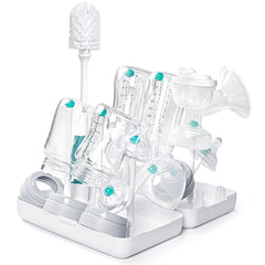Termichy Travel Baby Bottle Drying Rack, Compact Size with Large Capacity for Working Mom, Visit Families, Friends or Camping with Baby Teal