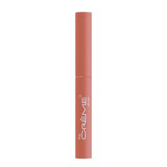 The Crème Shop Lip Color Cushion Lipstick. Velvet Matte Finish. Buildable, Moisturizing, Long Wear Cream Formula. -Barely There