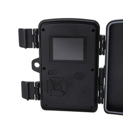 VELATEMOR 16MP 1080P Trail Camera, Night Game Camera with 0.8s Trigger Time, Waterproof IP66, 2.0 Inch IPS Screen for Wildlife Tracking, Sports, and Surveillance