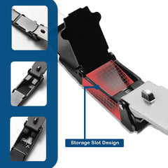 BesTi4Uoo Professional Nail Clipper Set for Men and Women - Precise Trimming and Grooming Tool (silver clipper)