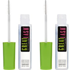 Maybelline New York Great Lash Clear Mascara Makeup, Clear, 2 Count