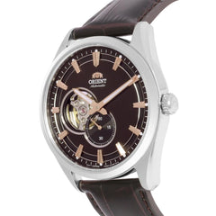 Orient Mens Automatic Watch, Analog Display and Leather Strap RA-AR0005Y10B