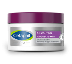 Cetaphil PRO Oil Control Moisturising Lotion (120ML), Face Purifying Mask (85G) and Foam Face Wash (236ML) Combo Pack of 3