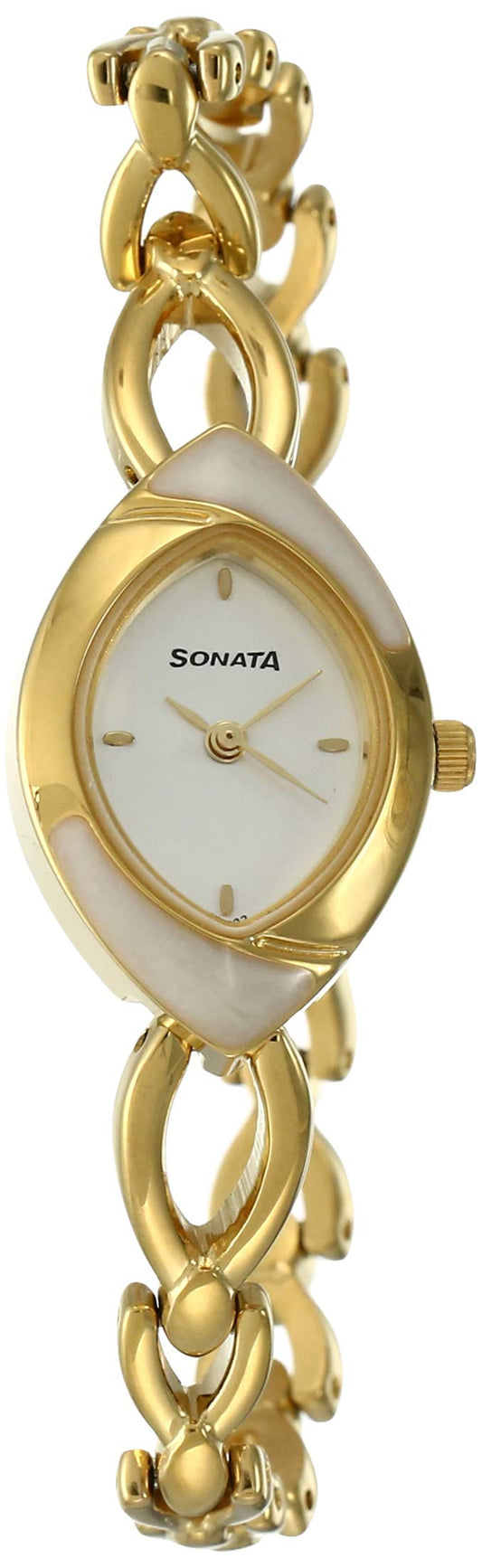 Sonata Analog Silver Dial Women's Watch-NL8069YM01/NP8069YM01