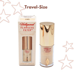 Charlotte Tilbury Mini Hollywood Flawless Filter - 2 Fair, Travel Size, Customizable Makeup Booster