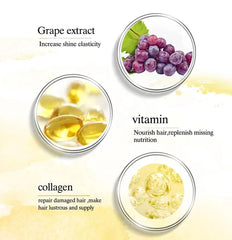 Vitamin E Collagen Hair Conditioner, 500ml, Anti Hair Loss Conditioner and Repairing Treatment, Sulphate and Paraben Free 16.9 oz