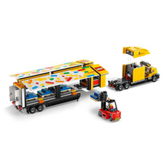 Yellow Delivery Truck 60440