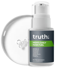 truth Men's Daily Hair Fuel 30ml RU58841 5% + REDENSYL 5% + PROCAPIL 5% + BAICAPIL 5% + ANAGAIN 5% + CAPIXYL 5% + AZELAIC ACID 3% + BIOTIN 2% + VITAMIN B5 2% FORMULATED IN KOREA