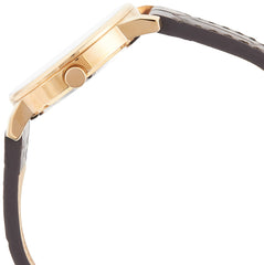 Citizen Women's Quartz Watch, Analog Display And Leather Strap - Eq9063-04D