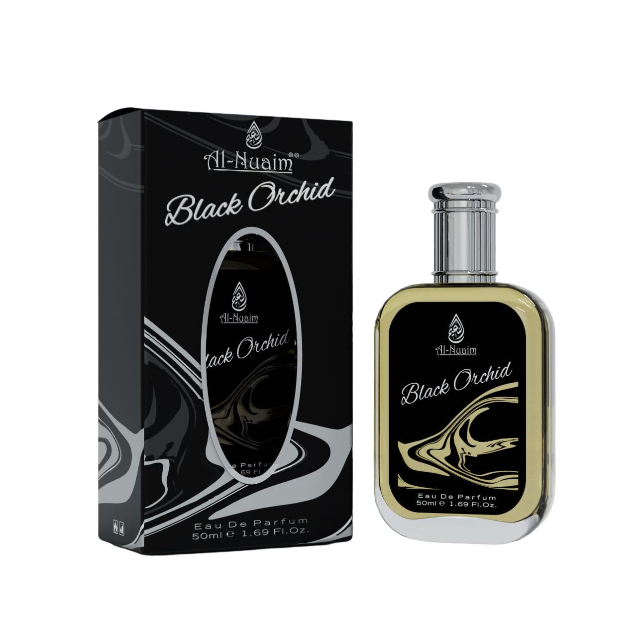 Al Nuaim Black Orchid Eau De Parfum For Men 50ml Long Lasting Perf