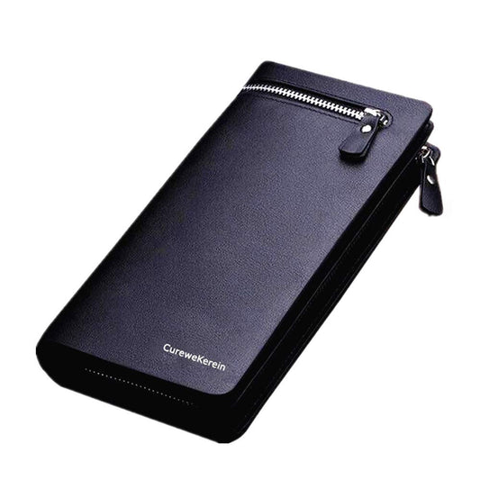 Man long wallet business zipper hand bag