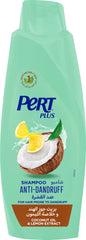 Pert Plus Anti-Dandruff Shampoo With Coconut Oil And Lemon Extract 600ML