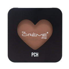 The Crème Shop Powder Blush, Bronzer & Contour MakEUp. Lightweight Buildable Coverage. Dermatologically Tested, Made In Korea. -Tiki Bikini