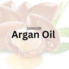 SANOOR Moroccan Mirage Argan Oil Elixir | 100% Pure & Cold-Pressed (2.02oz/60ml) | Nutrient-Rich Hair Butter for Softness & Shine | Hydrating & Restorative | FDA Approved