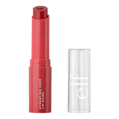 e.l.f. Hydrating Core Lip Shine, Conditioning & Nourishing Lip Balm, Sheer Colour Tinted Chapstick, Joyful