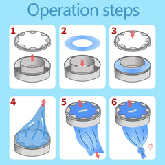 LCHYI 8 Pack Eco-Friendly Nappy Bin Refill Bags, Compatible with Tommee Tippee Twist & Click, Tec, Simplee Sangenic, Baby AngelCare Nappy Diaper Bin Liner Pails Disposal Systems (Purple)