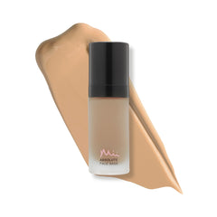 Mii Cosmetics UK. Hydrating & Moisturizing Skin Foundation. For Oily & Dry Skin. Soft Matte Finish, Absolute 03