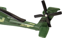NALACAL Military Helicopter Toy, Air Force Combat Military Fighter Model with Lights and Sounds, Army Plane Toys for Kids Boys Girl Gift