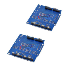 Reland Sun 2PCS Sensor Shield V5.0 Expansion Board Electronic Building Blocks Robot Accessories