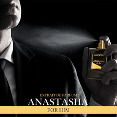 ANASTASIIA for Him EXTRAIT DE PERFUME 50ml, Captivating Grapefruit Sensation, Confidence Boosting Fragrance for the Modern Man, Deep Aquatic Edge for Every Occasion - Best Charisma Perfume for Men