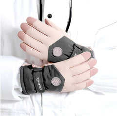 Azonee Winter Ski Gloves, Waterproof and Windproof Touchscreen Snow Gloves for Men Women, Anti-Slip Snowboard Warm Winter Gloves for Cold Weather, Perfect Thermal Protection, 1 Pair