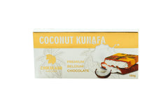 Chocolado Premium Belgian Chocolate Filled with Coconut Kunafa - 130g