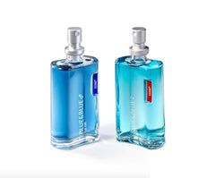 Blue & Blue For Her Eau de Parfum 2.5 fl. oz.and Blue & Blue for Him Eau de Toilette 2.5 fl. oz. Set by Cyzone